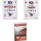 Belirtilmemiş 2027 Limit 10. Sınıf Etkinlikli Biyoloji + Tarih Soru + Anla Kazan Paragraf Deneme 3'lü Set