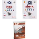 Belirtilmemiş 2027 Limit 10. Sınıf Etkinlikli Fizik + Kimya Soru + Anla Kazan Paragraf Deneme 3'lü Set