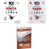 Belirtilmemiş 2027 Limit 10. Sınıf Etkinlikli Kimya Maarif + Tarih Soru + Anla Kazan Paragraf Deneme 3'lü Set