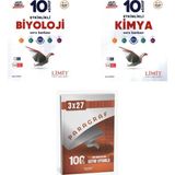 Belirtilmemiş 2027 Limit 10. Sınıf Etkinlikli Maarif Biyoloji + Kimya Soru + Anla Kazan Paragraf Deneme 3'lü Set