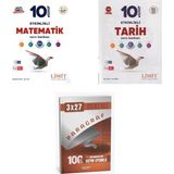 Belirtilmemiş 2027 Limit 10. Sınıf Etkinlikli Matematik Maarif + Tarih Soru + Anla Kazan Paragraf Deneme 3'lü Set