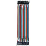 Belirtilmemiş 20CM Erkek Erkek Jumper Kablo Dupont Breadboard Bağlantı Kablosu Renkli Hızlı Prototipleme