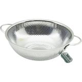 Belirtilmemiş 22CM Metal Kulplu Çelik Sepet Süzgeç Ince Tel Ayakli (5047)