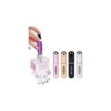 Belirtilmemiş 3 Adet 5 ml Taşınabilir Mini Doldurulabilir Parfüm Şişesi Sprey Kokulu Boş Kozmetik Kapları