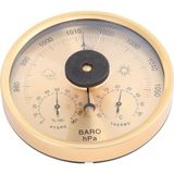 Belirtilmemiş 3'ü 1 Arada Duvar Tipi Analog Meteoroloji Istasyonu - Barometre, Termometre ve Higrometre - 13,2 cm - Duvara Asılan