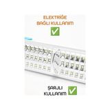 Belirtilmemiş 43 LED Şarjlı Işıldak Ev Kamp Lambası Gece Feneri 2 Kademeli Elektrikli El Feneri 005