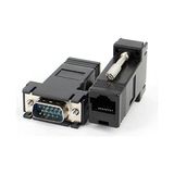 Belirtilmemiş 5059 RJ45 VGA Ekleme Ek 30 Metre Uzatıcı Cat5/6 Monitör Extender (2 Adet)
