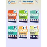 Belirtilmemiş 6. Sınıf Matematik + Fen B. + Türkçe + Paragraf + Sosyal B. + Din K. (A Set) Soru Bankaları