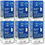 Belirtilmemiş 6 x TCZ7003 Su Filtresi Brita Intenza Otomatik Kahve Makineleri Için-Serileri Tca 7, Tcc 7, T