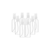 Belirtilmemiş 8 Adet Sprey Şişesi, 100 Ml, Küçük Boş Püskürtücü, Ince Sis - Plastik Şeffaf