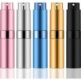Belirtilmemiş 8 ml Taşınabilir Mini Parfüm Püskürtme Şişesi (5 Adet), Boş Doldurulabilir Sprey Şişesi, Kolonyalar