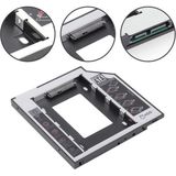 Belirtilmemiş 9.5 mm Sata HDD Harddisk SSD Caddy Kızak Laptop Kutusu Slim Tasarım - Gri