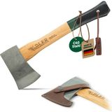 Belirtilmemiş Adler Yankee Balta 650GR, Ağaç Sap 38CM, Yeşil/siyah