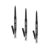 Belirtilmemiş Angled Brow Fırça Başlıklı & Asansörlü Ucu Açılı Kaş Kalemi (3 Paketi)