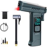 Belirtilmemiş Araba Hava Pompası 4’ü 1 Arada: Kompresör + Cam Kırıcı + Kemer + LED Işık Şarjlı 4000MAH Ara