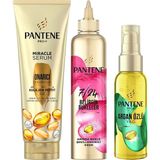 Belirtilmemiş Argan Yağlı Saç Serumu 100MLX4+BUKLE Şekillendirici 300MLX4+ONARICI Koruyucu Saç Kremi 200MLX4