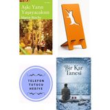 Belirtilmemiş Aşkı Yarın Yaşayacaksın - Maeve Binchy + Telefon Tutucu + Bir Kar Tanesi