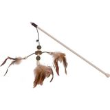 Belirtilmemiş Beeztees Eastland 550976 Tüylü Kedi Oltası Catnip Toplu Oyuncak, 40 cm