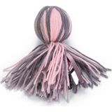 Belirtilmemiş Beeztees Kedi Oyuncağı, Ahtapot, Yün ve Kurdela, Pembe ve Gri, 15X5X5CM