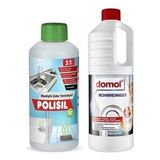 Belirtilmemiş Bio Biyolojik Gider Temizleyici Koku Önleyici 500 ml + Domol Lavabo Açıcı Sıvı 1000 ml Set