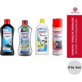Belirtilmemiş Bio Kireç Çözücü + Fırın & Izgara Temizleyici+ Cam ve Seramik + Çelik ve Krom Evye Temizleyicisi