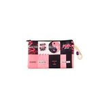 Belirtilmemiş Blackpink K-Pop Desenli Kalemlik Fermuarlı Makyaj Çantası Orta Boy 12CM x 20CM