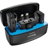 Belirtilmemiş Boya Boyamic All-In-One Ikili Kayıt Yaka Mikrofonu Iphone/android/kamera