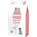 Belirtilmemiş Brit Care Puppy, Minik Irk - Yavru Köpekler Için, Tahılsız, Hipoalerjenik Kuzu Etli Kuru Mama, 7 kg