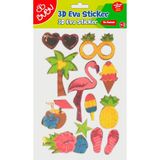 Belirtilmemiş Bu-Bu 3D Eva Simli Sticker Yaz Zamanı sts046 (Karışık Model, 1 Adet) - Yok