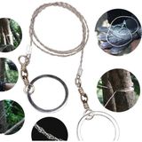 Belirtilmemiş Buffer® Karavanda, Kampta Taşınabilir Mini Zincir Cep Testeresi Dişli Tel Ahşap Plastik Metal Kesic