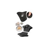 Belirtilmemiş Bunyon Siyah Unisex Ortopedik Spor Ayakkabı Topuk Vurma Önleyici Daraltma Kumaş Topuk Koruyucu Yast