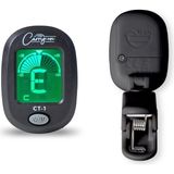 Belirtilmemiş Carry-On Ct-1 Kromatik Akort Cihazı, Gitar, Bas, Ukulele C Için, Döner LCD Ekranlı, Siyah