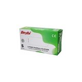 Belirtilmemiş Chermik Beybi Pudralı Muayene Eldiveni S Beden, S0.5x3.0, CHRMK10324, Beyaz