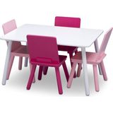 Belirtilmemiş Children Çocuk Masa Sandalye Takımı (4 Sandalye Dahil)