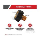 Belirtilmemiş Cleaning 7112362 520002, 520014, 540001 540002 Basınçlı Yıkama Pompaları Için Su Giriş Tesisatı,