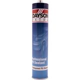 Belirtilmemiş Dayson Siyah Silikon Profesyonel PU Mastik 300 ml Güçlü Yapışma