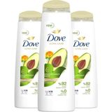 Belirtilmemiş Dökülmeye Karşı Saç Bakım Şampuanı Avokado Özü ve Kalendula Özü 400 ml 3 Adet