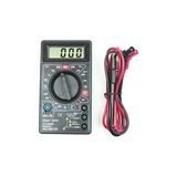 Belirtilmemiş DT-830D Dijital Multimetre Avometre - Digital Ölçü Aleti - Akım, Voltaj, Direnç Ölçer - Siyah Ölçü