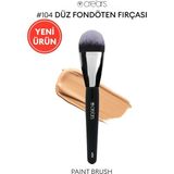 Belirtilmemiş Düz Fondöten Fırçası Face Paint Brush 104