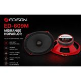 Belirtilmemiş Edison ED-M609 6x9 Oval Midrange Hoparlör 800W Max 120 Rms 1.3" Ses Bobini Oto Ses Sistemi