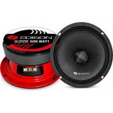 Belirtilmemiş Edison ED-V65PRO 6.5" (16 Cm) Karbon Göbek Midrange Hoparlör 250W Rms 99DB 1.5" Voice Coil 4 Ohm