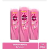 Belirtilmemiş Elidor Superblend Saç Bakım Şampuanı Güçlü ve Parlak E Vitamini Makademya Yağı Vekolajen 400 ml X3AD