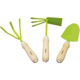 Belirtilmemiş Eltos 3'lü Bahçe Seti, Kürek, Tırmık, Çapa Seti, Ahşap Sap, Dayanıklı Çelik Başlık, Ergonomik Tasar