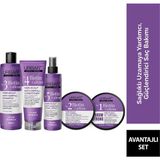 Belirtilmemiş Expert Biotin ve Kafein Dökülme Karşıtı Saç Bakım Seti 5li-Hızlı Uzamaya Yardımcı-Vegan