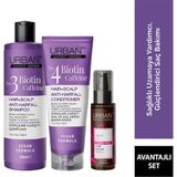 Belirtilmemiş Expert Biotin ve Kafein Dökülme Karşıtı Saç Bakım Seti Şampuan Krem Serum-Hızlı Uzamaya Yardımcı-Veg
