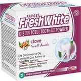 Belirtilmemiş Favori FreshWhite Karanfilli Diş Bakım Tozu 50 gr Beyazlatıcı ve Temizleyici Aroma