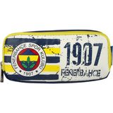 Belirtilmemiş Fenerbahçe Lisanslı Çift Bölmeli Kalem Çantası, Sarı Lacivert, Dekomus Cep Defteri Hediyeli