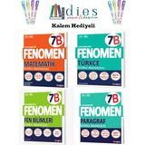Belirtilmemiş Fenomen 7. Sınıf Matematik + Türkçe + Fen Bilimleri + Paragraf (B) Soru Bankaları