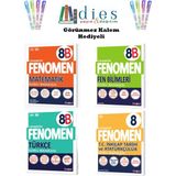 Belirtilmemiş Fenomen 8. Sınıf Matematik-Fen Bil.-Türkçe-Inkılap Tar. Soru Bankaları (B Set) ( 4 Kitap )