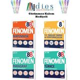Belirtilmemiş Fenomen 8. Sınıf Matematik-Inkılap Tar.-Paragraf-Türkçe Soru Bankaları (B Set) ( 4 Kitap )